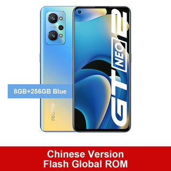realme GT Neo 2 5G Smartphone Snapdragon 870 5000mAh Battery Mobile Phone Octa Core 128GB/256GB 6.62" 120Hz E4 AMOLED Cellphone