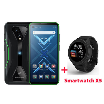 Blackview BL5000 Dual 5G Smartphone IP68 Waterproof 30W Fast Charge Rugged Gaming Phone 8GB+128GB 4980mAh Global Mobile Phone