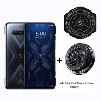 Global Version Black Shark 4 5G Gaming Mobile phone 12GB 128GB Snapdragon 870 120W 144Hz E4 AMOLED JOYUI12.5 Smartphone NFC